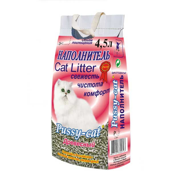 Пусси Кет (древесный) 4,5л